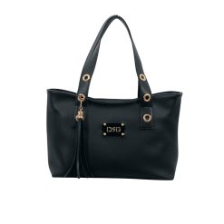 De Raggi Γυναικείες Τσάντες Ωμού Celine Tote 25930-1206 Μαύρο