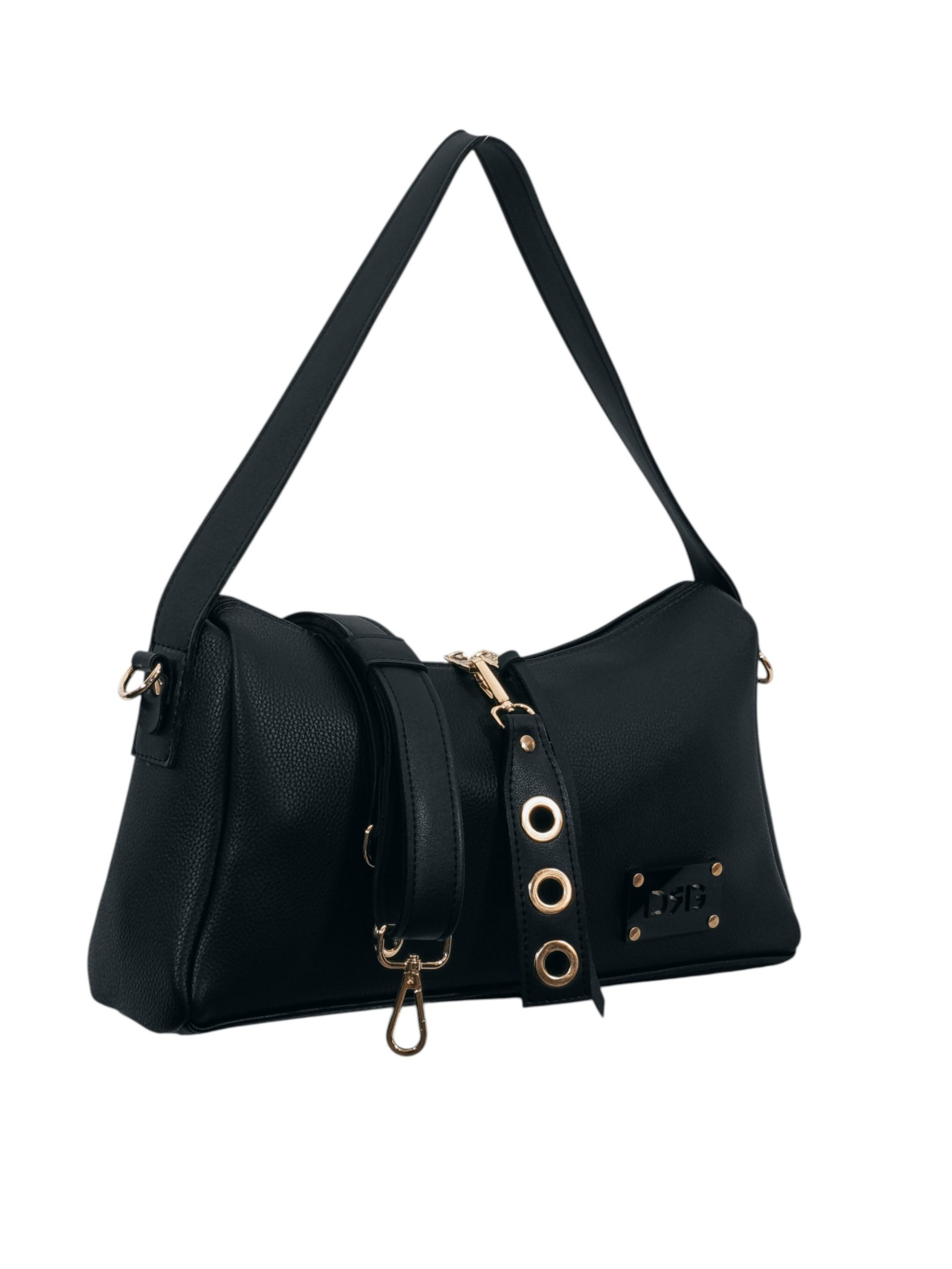 De Raggi Γυναικείες Τσάντες Ωμού MAREGARET 25932-1207 Μαύρο φωτογραφία