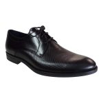 Damiani Shoes Ανδρικά Παπούτσια Δερμάτινα 1503 Μαύρο Δέρμα