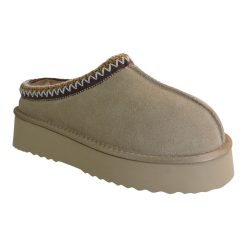 Renato Garini Γυναικεία SLIP-ON Γούνα 35E-801 Μπέζ Καστόρι V132E8012585