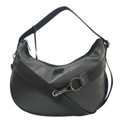 FRNC FRANCESCO Τσάντα Γυναικεία Ώμου  LEATHER Shoulder Bags  3760 BLK Μαύρο