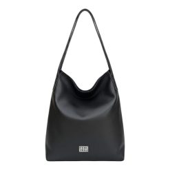 FRNC FRANCESCO Τσάντα Γυναικεία Χειρός-Ώμου BIG LEATHER SHOLDER BAG 3771 BLK Μαύρο
