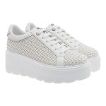 Renato Garini Γυναικεία Παπούτσια Sneakers 269-19R Λευκό Πλέκτο W119R269326M