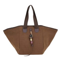 FRNC FRANCESCO Τσάντα Γυναικεία Ώμου 5565 COF Καφέ