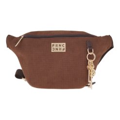 FRNC FRANCESCO Τσάντα Γυναικεία Μέσης 5571 COF Καφέ