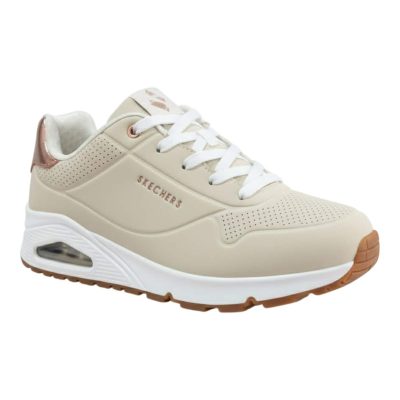 Skechers Γυναικεία Αθλητικά UNO GEN1 SHIMMER AWAY 310545L/NAT Μπέζ