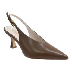 Fardoulis Shoes Γυναικεία Παπούτσια Γόβες 738-122 Καφέ Δέρμα