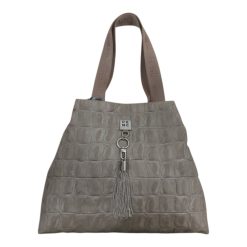 FRNC FRANCESCO Τσάντα Γυναικεία Ώμου 6138 COF Καφέ