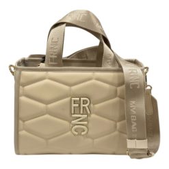 FRNC FRANCESCO Τσάντα Γυναικεία Χειρός-Ώμου 4946W OCR Μπέζ