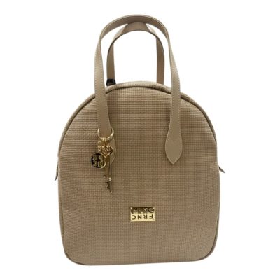FRNC FRANCESCO Τσάντα Γυναικεία Πλάτης-Backpack 5575 BG Μπέζ
