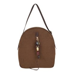 FRNC FRANCESCO Τσάντα Γυναικεία Πλάτης-Backpack 5563 COF Καφέ