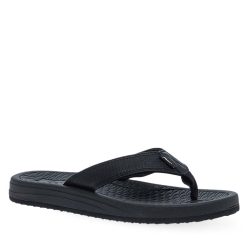 Parex Ανδρικές Παντόφλες Σαγιονάρες 11833002.B Μαύρο