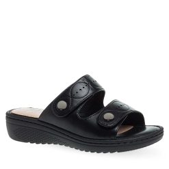 Parex Γυναικείες Παντόφλες Ανατομικές  Comfort 12133016.B Μαύρο