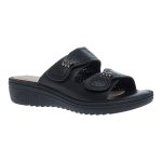 Parex Γυναικείες Παντόφλες Ανατομικές Comfort 12133019.B Μαύρο