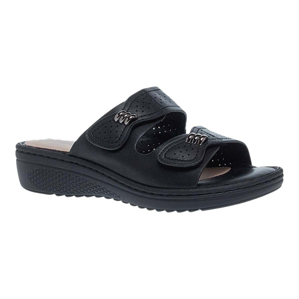 Parex Γυναικείες Παντόφλες Ανατομικές Comfort 12133019.B Μαύρο