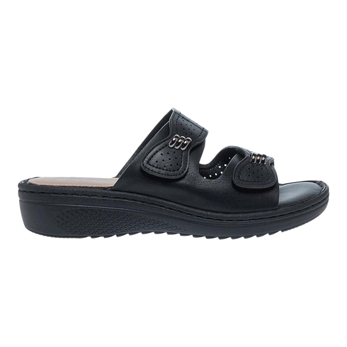 Parex Γυναικείες Παντόφλες Ανατομικές Comfort 12133019.B Μαύρο φωτογραφία