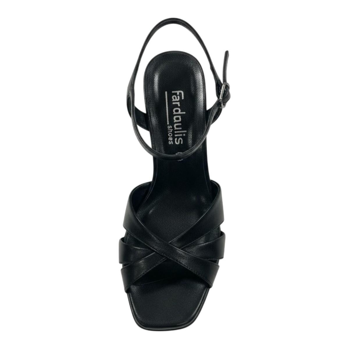 Women's Sandals Fardoulis Shoes Black