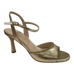 Fardoulis shoes Γυναικεία Παπούτσια Πέδιλα 7717-43 Πλατίνα Δέρμα