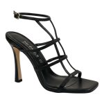 Fardoulis shoes Γυναικεία Παπούτσια Πέδιλα 939-12 Μαύρο Δέρμα