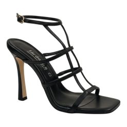 Fardoulis shoes Γυναικεία Παπούτσια Πέδιλα 939-12 Μαύρο Δέρμα