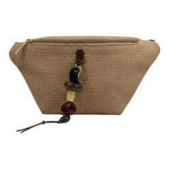 FRNC FRANCESCO Τσάντα Γυναικεία Μέσης 5553 BG Μπέζ