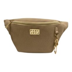 FRNC FRANCESCO Τσάντα Γυναικεία Μέσης 5571 BG Μπέζ