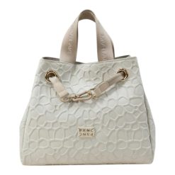 FRNC FRANCESCO Τσάντα Γυναικεία Ώμου-Χιαστί 6191 PRL Περλέ