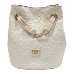 FRNC FRANCESCO Τσάντα Γυναικεία Ώμου-Χιαστί 6193 PRL Περλέ