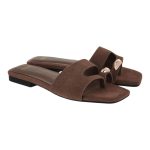 Exe Shoes Γυναικεία Παπούτσια FLATS MULES 59H-070 Ταμπά Καστόρι  W459H0702534