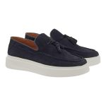 Renato Garini Ανδρικά παπούτσια LOAFERS 700-268 Μπλέ Καστόρι W57002682054