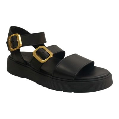 Commanchero Γυναικείες Πέδιλα 51541-721 Μαύρο Δέρμα