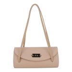 De Raggi Γυναικείες Τσάντες Ωμού Champagne Elegant Shoulder 26128-1205 Μπέζ