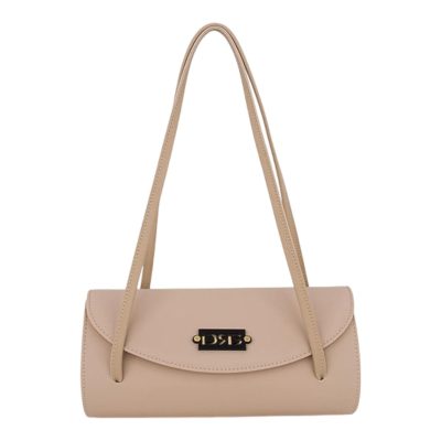 De Raggi Γυναικείες Τσάντες Ωμού Champagne Elegant Shoulder 26128-1205 Μπέζ