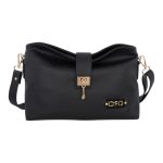 De Raggi Γυναικείες Τσάντες Ωμού Shoulder Bag 26130-1308 Μαύρο
