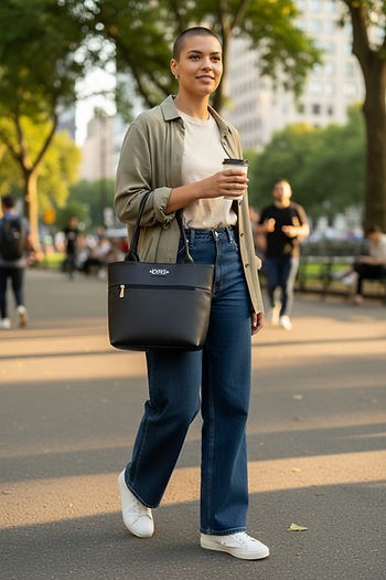 De Raggi Γυναικείες Τσάντες Ωμού Shoulder Bag 26133-1207 Μαύρο - Image 3