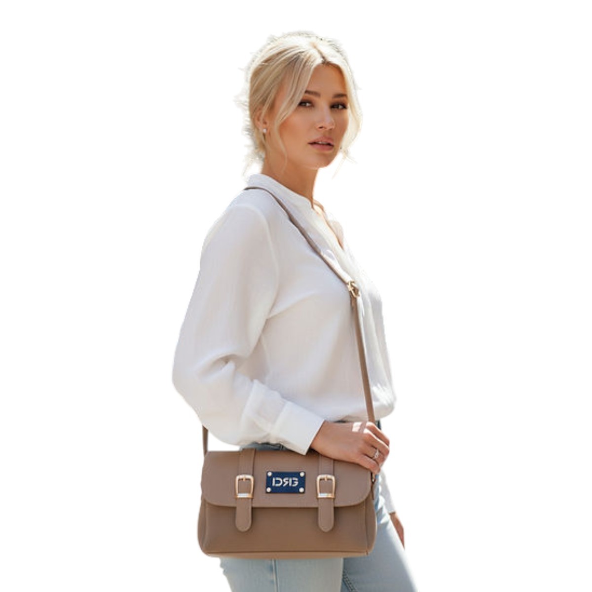 De Raggi Γυναικείες Τσάντες Ωμού Shoulder Bag 26134-1302 Ταμπά - Image 4