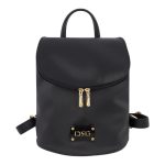 De Raggi Γυναικείες Τσάντες Backpack Champagne 26136-1102 Μαύρο