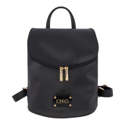 De Raggi Γυναικείες Τσάντες Backpack Champagne 26136-1102 Μαύρο