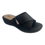 Parex Γυναικείες Παντόφλες Ανατομικές Comfort 12133018.B Μαύρο