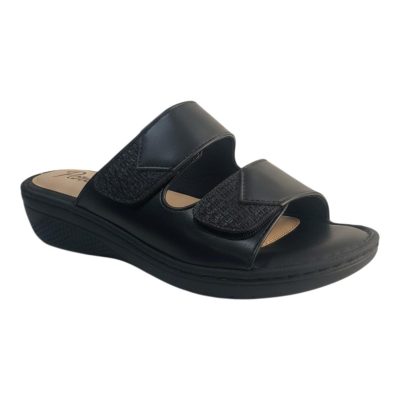 Parex Γυναικείες Παντόφλες Ανατομικές Comfort 12133024.B Μαύρο