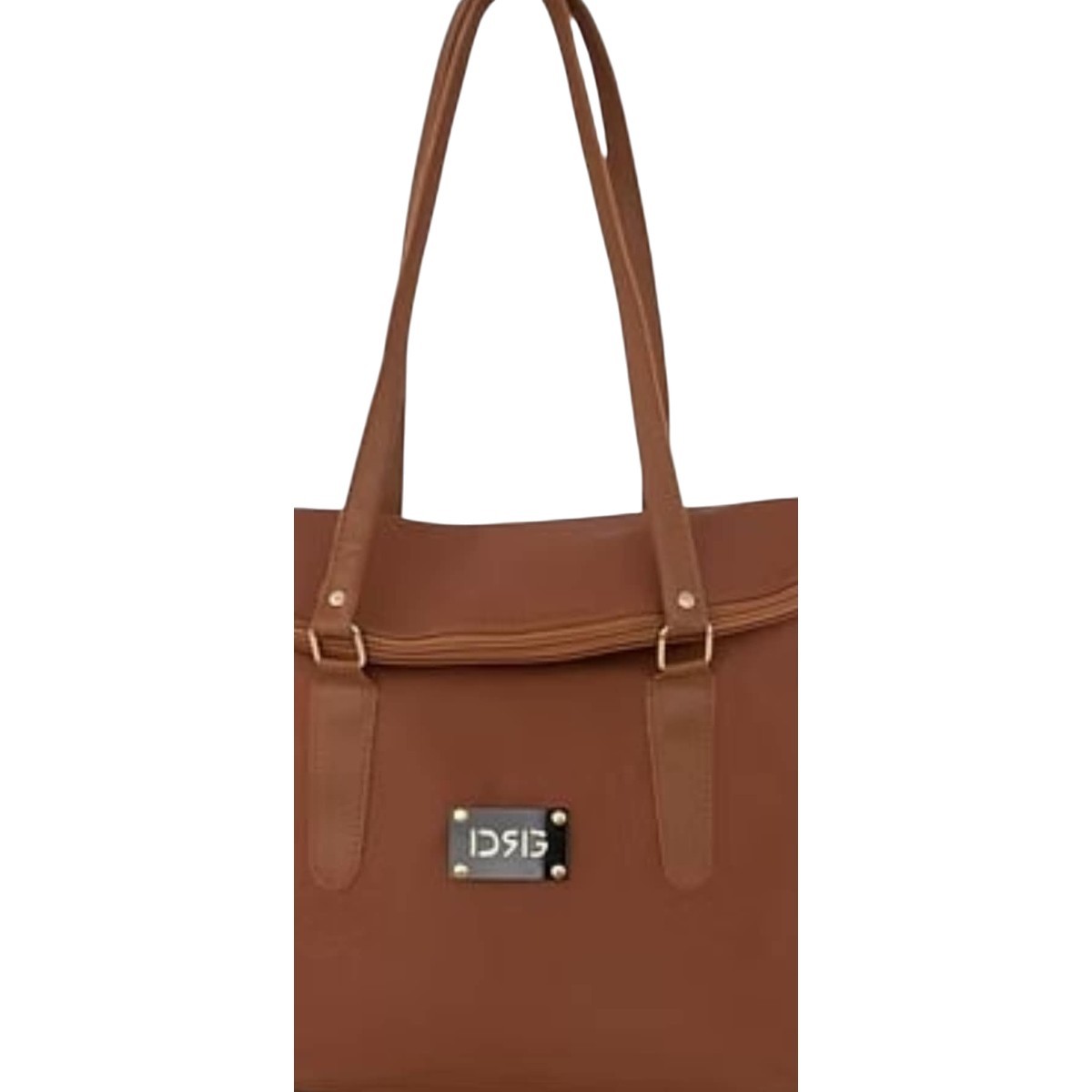 De Raggi Γυναικείες Τσάντες Ωμού Verona Grand Bag 26528-1242 Ταμπά - Image 3