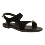 Myconian Greek Sandals Γυναικεία Παπούτσια Πέδιλα 21176 Μαύρο