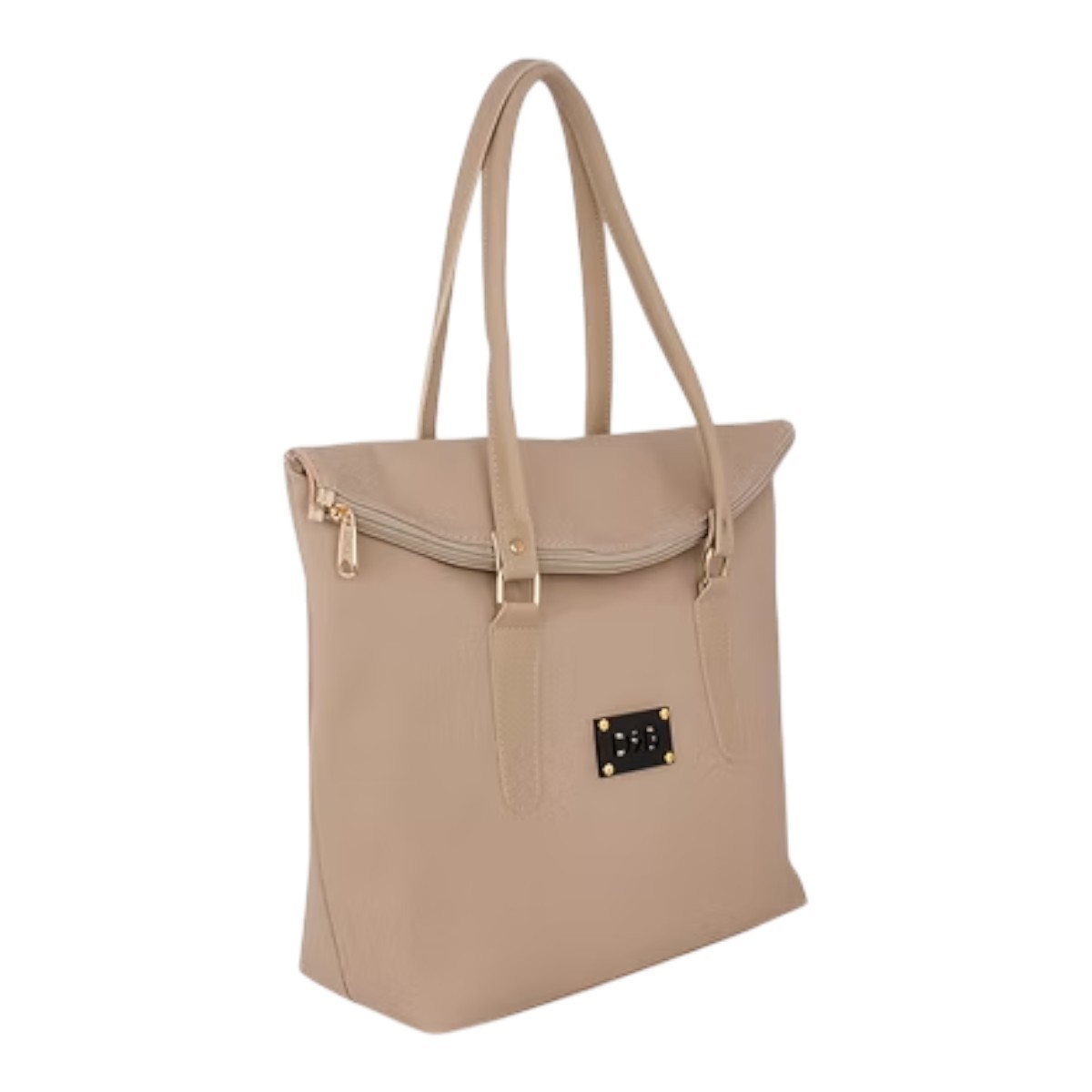 De Raggi Γυναικείες Τσάντες Ωμού Verona Grand Bag 26528-1242 Μπέζ - Image 2