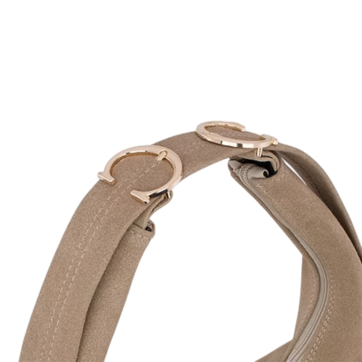 De Raggi Γυναικείες Τσάντες Ωμού Shoulder & Crossbody 26136-1204 Μπέζ - Image 4