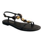 Fardoulis shoes Γυναικεία Πέδιλα 164-43 Μαύρο Δέρμα